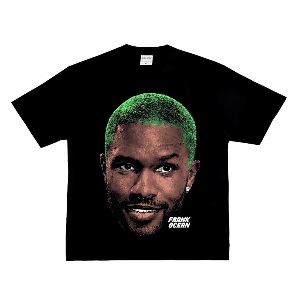 2026 Frank Ocean Rapper Hip Hop Blond Short Sleeve Men Cotton Streetwear Women T Shirt