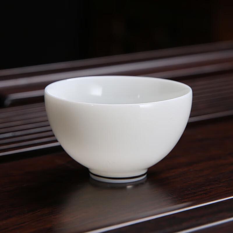 Chaxun Auspicious White Porcelain Teacup