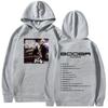 Rapper Booba Ouestside Album Pullovers Hoodies Men'S Vintage Gothic Oversizsweatshirts Man Hip Hop Punk Clothing Hoodie