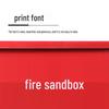 Emergency Fire and Flood Control Sand Box