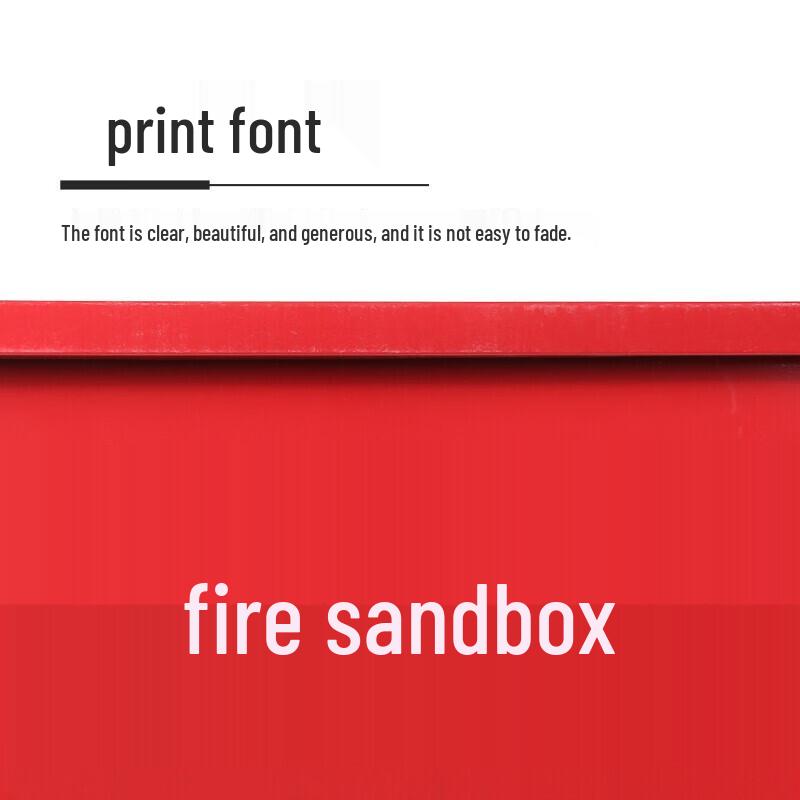 Emergency Fire and Flood Control Sand Box