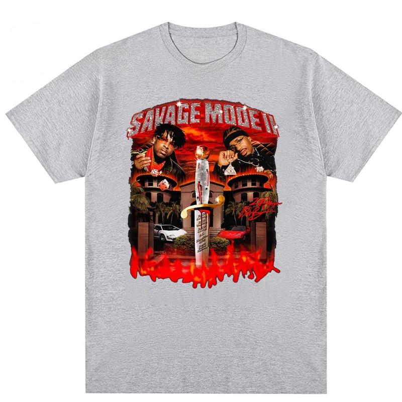 Vintage T Shirt Mens Short Sleeve Tops Street Hip Hop Machine Girl Wlfgrl Graphic T-shirts Punk Gothic Tees Men's Clothing