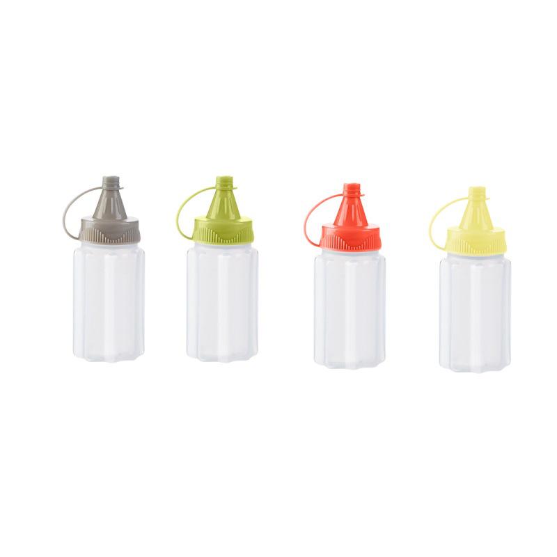 

Portable Mini Seasoning Box - Outdoor BBQ & Camping Salt Containers One Squeeze Bottle жовтий