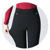 Saidel Women's Plus Size Straight-Leg Casual Pants - Slimming Baguette Style for Spring & Autumn 2025