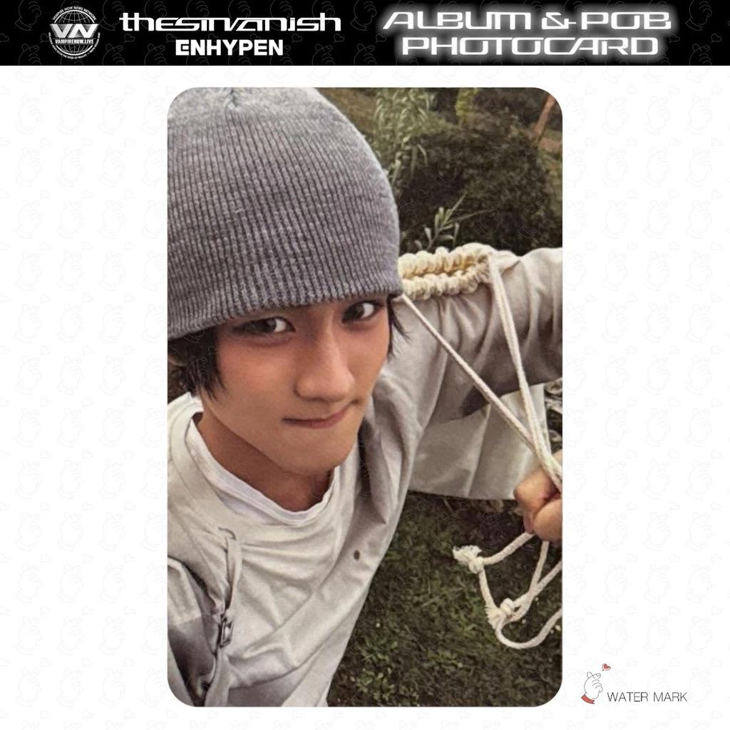 VORBESTELLUNG ENHYPEN THE SIN VANISH ALBUM Fotokarte Japan POB Glücksziehung OFFIZIELL FORBIDDEN AFTERLIGHT STORM FUGITIVES