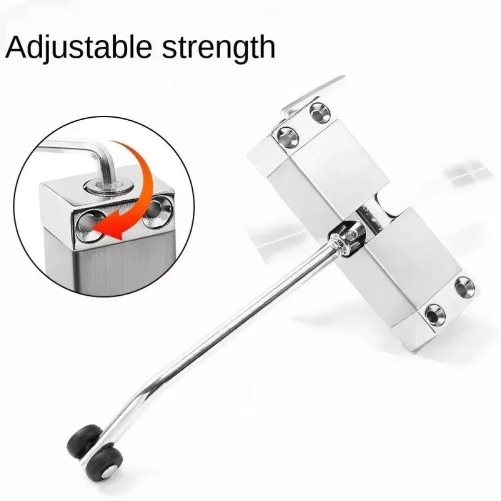 Adjustable Speed Door Closing Device Mute Soft Closing Heavy Duty Door Closer  Exterior Doors