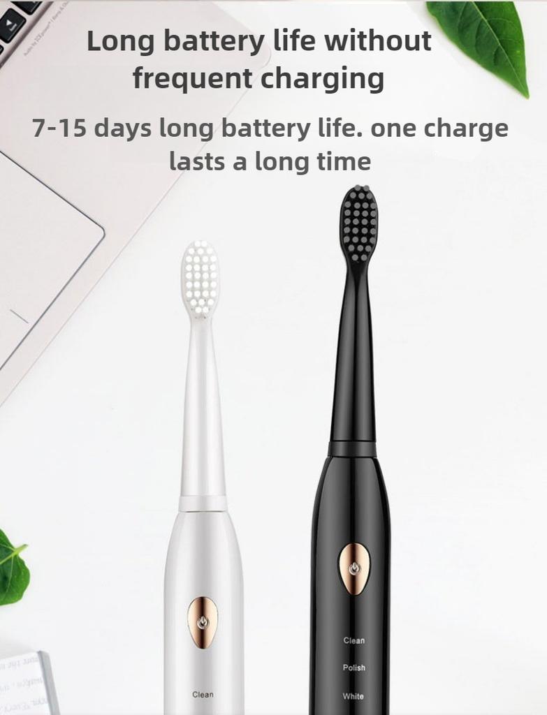 Electric Toothbrush Rechargeable Ultra-automatic Sound Set Toothbrush Tooth Brush 4 Toothbrushes Head Intelligent Timing