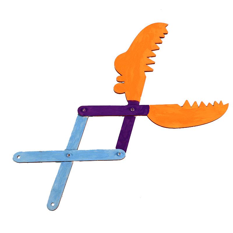 Children s DIY Science Experiment Kit: Creative Mechanical Hand 32*8 cm