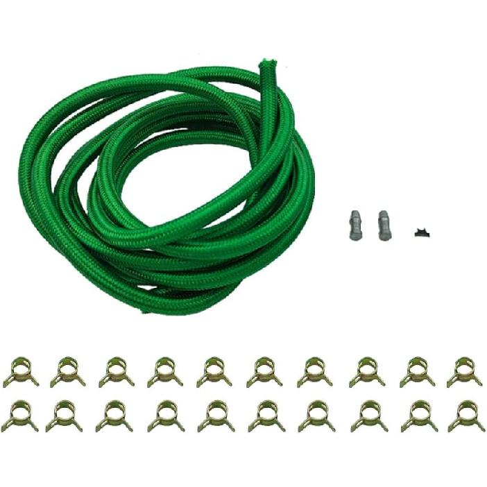 

Tokinng Premium Viton Diesel Return Line Kit U19001-VT GM19001-VT for GM 6.2L 6.5L (6ft line, 2 plugs, 20 clamps)