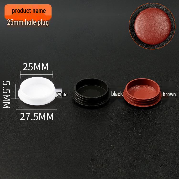 Yingya Furniture Moisture-Proof Plastic Screw Hole & Hinge Plug Cover (5-40mm).