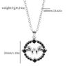Wednesday Necklace for Men Women Fashion Hollow Letter W Pendant Charm, Minimalist Versatile Gift