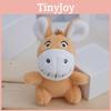 Chaveiro Adorável de Burro de Pelúcia Boneca Fofa de Animal de Pelúcia Com Enchimento de Algodão PP