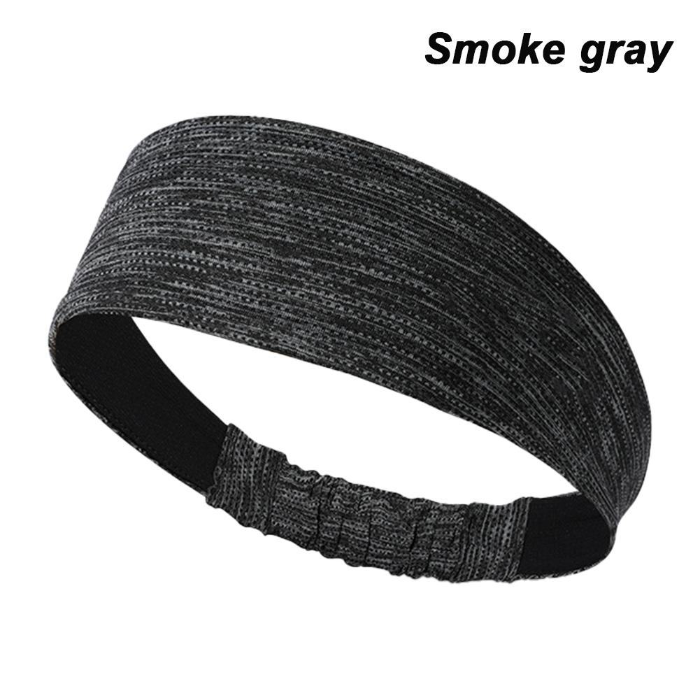 1PC Outdoor Sports Verbreitertes Schweißband Hochelastisches Schwanzband-Design Radfahren Fitness Laufen Eis Seide Atmungsaktives Stirnband