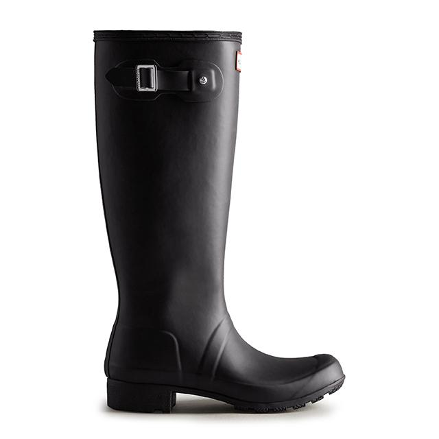 Hunter [Women] Original Tour Tall Rain Boots - Black Wft2210Rmablk