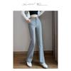 Elegant Long Office Plaid 2022 Summer High Waist Women's Wide Leg Capris Suit Pants for Women Skinny Flare Pants Woman Trousers