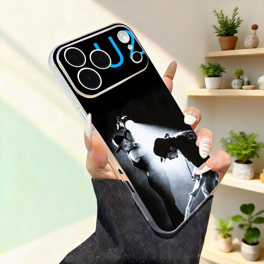 

Cool The U-U2-ES Band Phone Case For iPhone 17,16,15,14,13,12,11,Pro,Max,Plus,Mini,SE4,E For Magsafe Wireless iPhone15promax