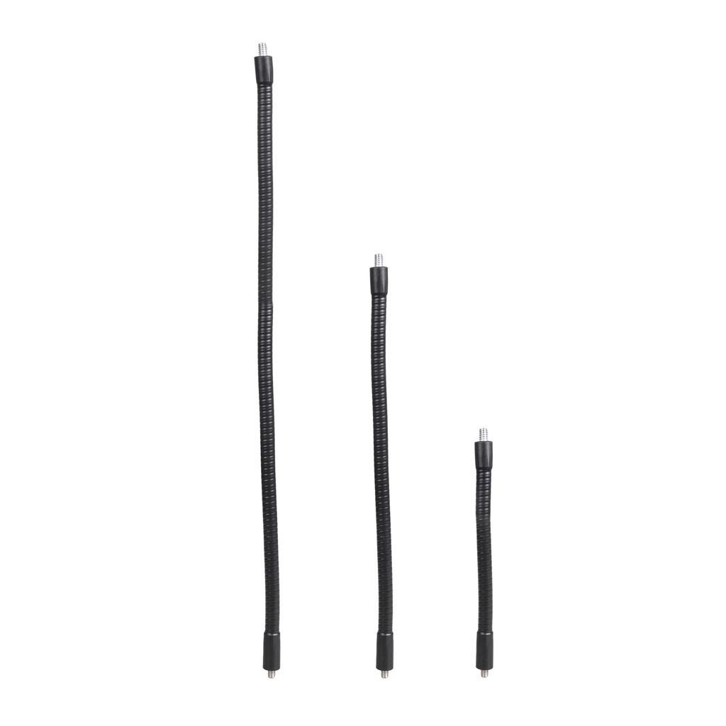 Flexible Bendable Goosenecks Tube With 1/4inch Male Thread Connectors For Camera Microphones Light Stand Accessories