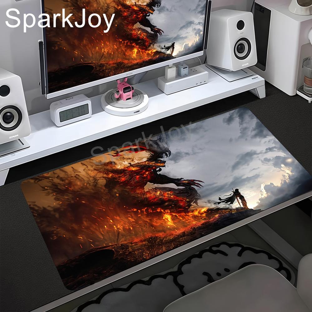 Large Game Final Fantasy Mouse Pad Pc Gaming Accessories Computer Mousepad Office Extended Mouse Mat Desktop Decoration Desk Mat