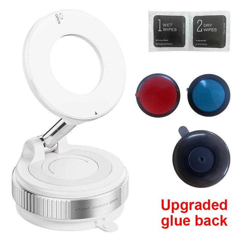 

Автомобильный магнитный держатель для телефона Ультрамагнитный складной держатель для телефона Сильные магниты Вращение на 360° и регулируемый вакуумный держатель для телефона