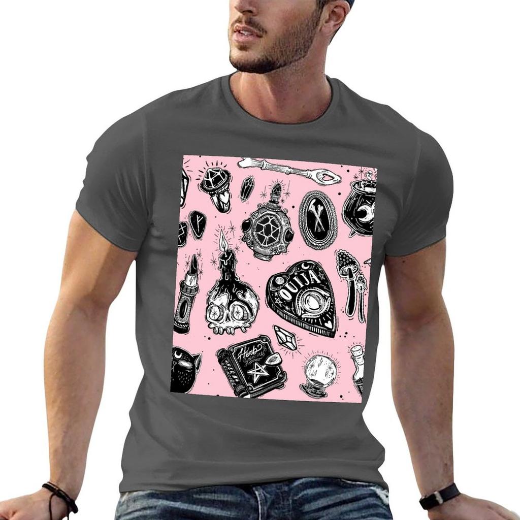 Witchy Tshirt Anime Tshirt Cotton T Shirt Unisex G Unisex T Shirts For Unisex Tshirt