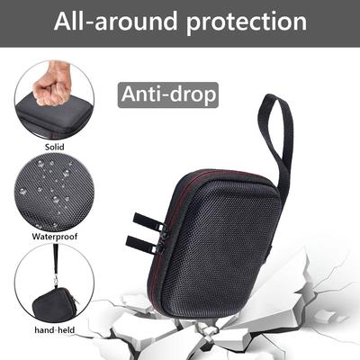 EVA Hard Carrying Case Anti-Scratch Travel Storage Bag External Hard Drive Bag for Samsung T7 Shield/T9 4TB/2TB/1TB Portable SSD