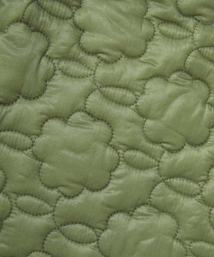 Covernat Woman Cloverheart Quilted Wrap Mini Skirt Olive