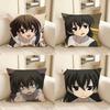 1pc Sekai Saionji Anime Characters Pillow Case Fashion Square Pillowcase Bedroom Sofa Room Ins Decoration Leisure