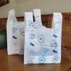 Plastic Hand-held Packaging Bags Cartoon Lovely Fruits Pattern Vest Portable Storage Bag Shop Shopping Clothing Food Packing