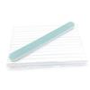 Dual-Sided Green & White Nail File and Polishing Tool