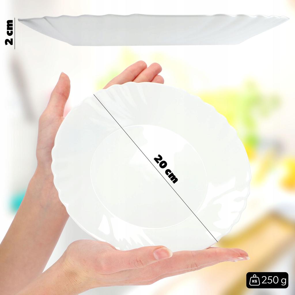 KADAX Talerz Talerzyk Zestaw 3szt