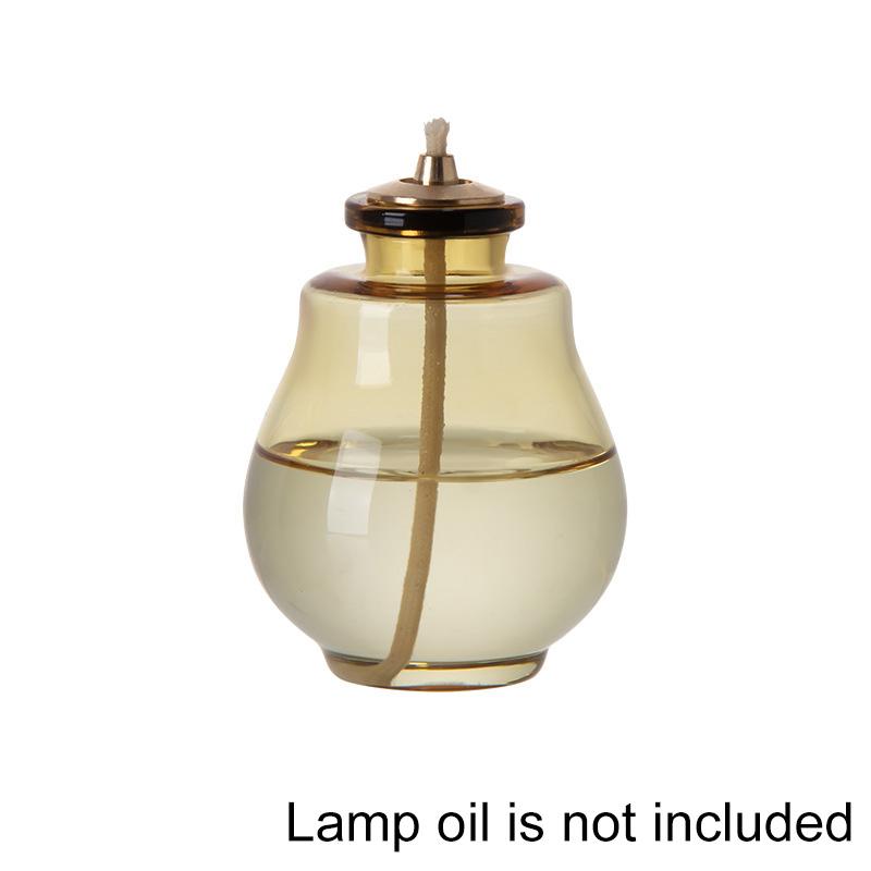 

1 шт. стеклянный винтажный домашний декор для использования в помещении фонарь масляная лампа 100 мл керосиновая лампа