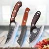 3PCS Kitchen Chef Knife Set Utility Knife Professional Vegetable Fish Knife Boning Barbecue Knife
