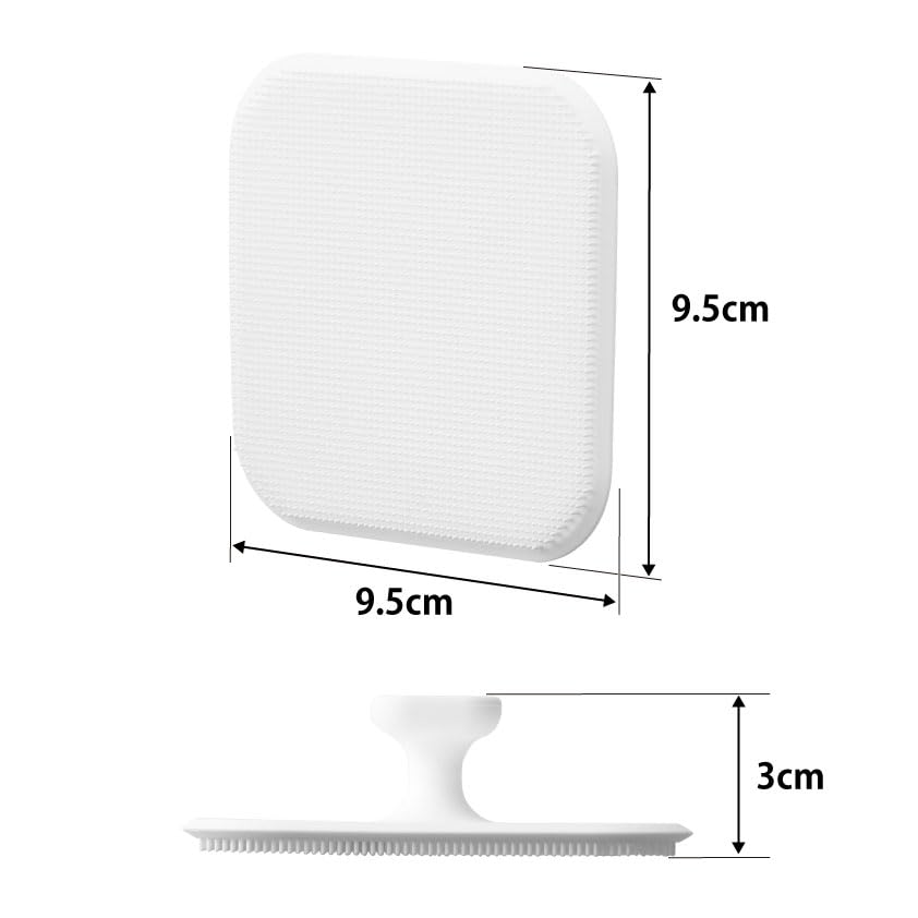 Yamazaki Magnet Kitchen Silicone Sponge W9.5×D9.5×H3cm Tower Dishwasher Safe Floating Storage Dishwashing 1844
