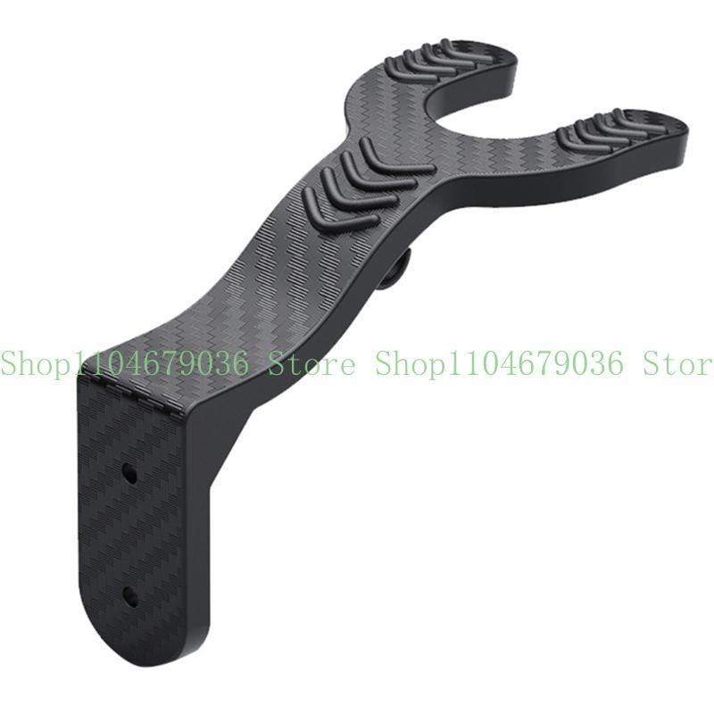 652F Motorcycle Helmets Hook Wall Mount Luggage Jackets Hanger Kitchen Cabinet Shelf