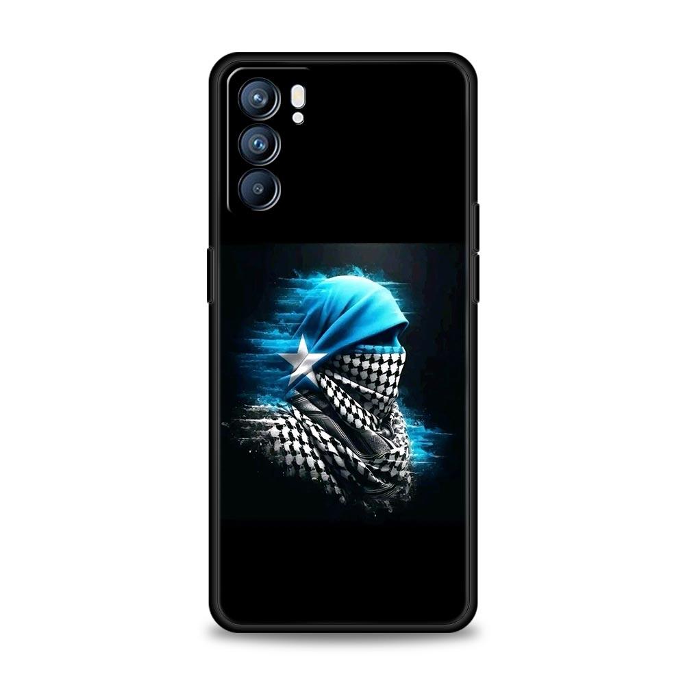 Funda de Teléfono con Bandera Nacional de Somalia Para Oppo Reno14 Reno13 Reno12 11 F 10 Find X5 X9 Pro A54 5G A53 A9 A16 A78 4G A80 A98 Cubierta