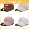 Embroidery C Letter Baseball Cap Adjustable Outdoor Sports Sun Hat Protection