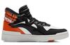 Li Ning Wave Superwave Mid Top Skateboard Shoes Men's Black Orange AGCQ179-2