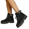 Cotton boots women's large size winter new thick-soled short tube Northeast cotton shoes piled and thickened warm snow boots