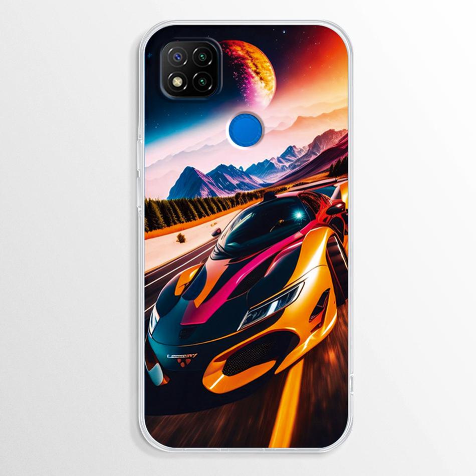 For Xiaomi Redmi 10A Case Fashion Marble Clear Silicon Soft TPU Cover Coque For Xiaomi Redmi 10A 10 A 6.53'' Phone Cases Fundas