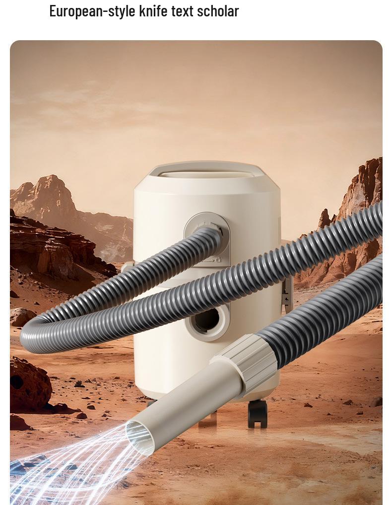 Large Power Wet/Dry Multi-Purpose Household & Commercial Stainless Steel Bucket Vacuum Cleaner