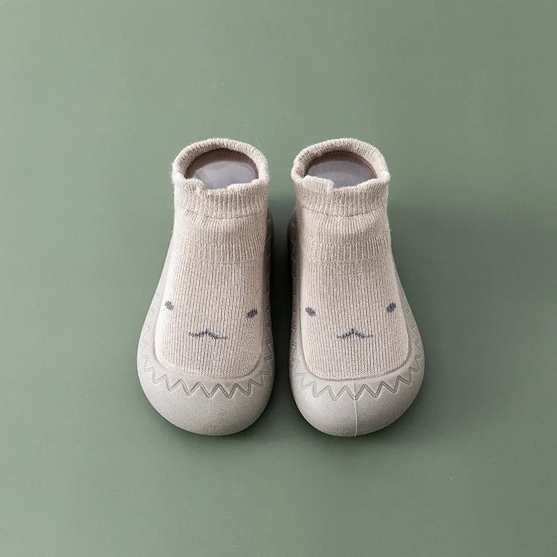 New Baby Socks Shoes Infant Color Matching Cute Kids Boys Shoes Doll Soft Soled Child Floor Sneaker First Walkers Toddler Girls