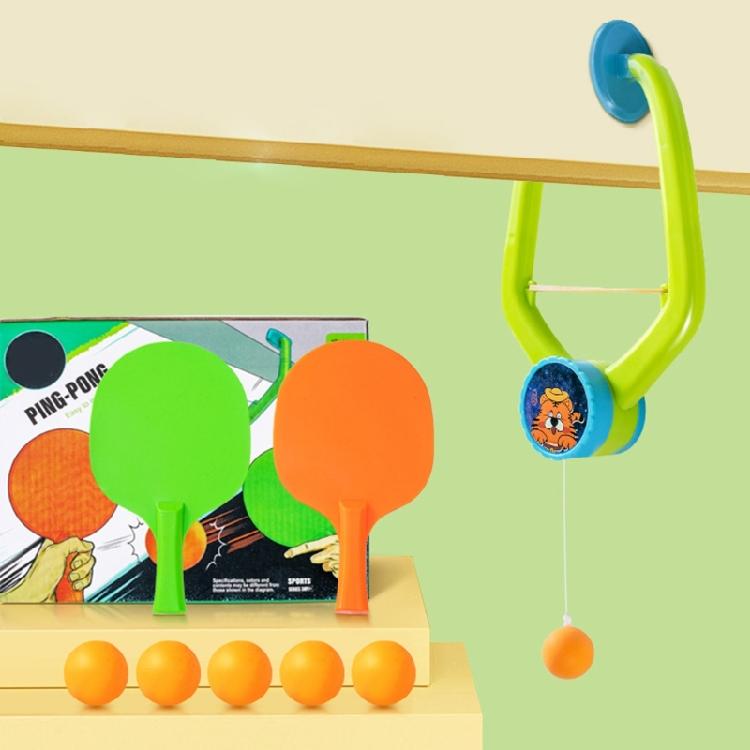 Doorway Pingpong Training Equipment Door Pingpong Game Set for Home Use with Bats and Balls for Pingpong Beginners