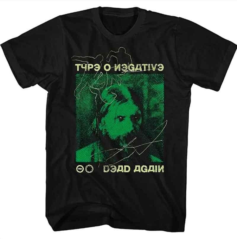 New Authentic Type O Negative Dead Again October Rust Black amp Green Band TShirt Unisex T-Shirt L