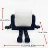 1pc 3D Printed Toilet Paper Holder Ornament, 3D Printed Unique Toilet Paper Holder, Bathroom Decoration, Home Decoration