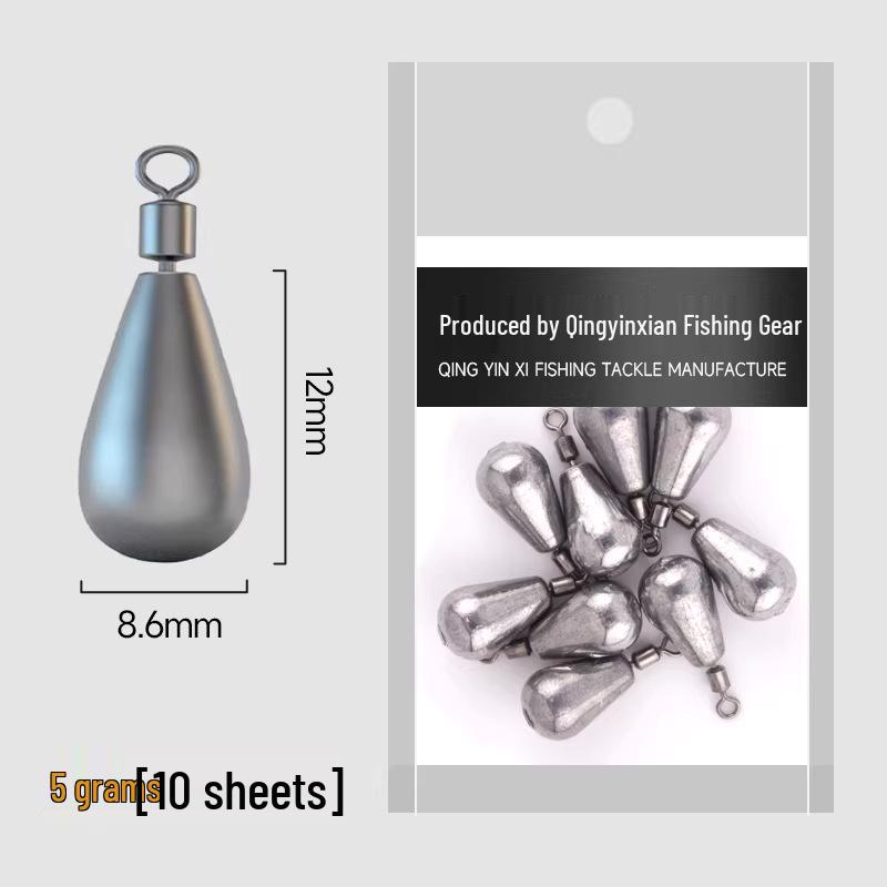 Diaozhizhu Alloy Drop Shot Sinker - Tungsten Steel Alternative for Texas Rig.