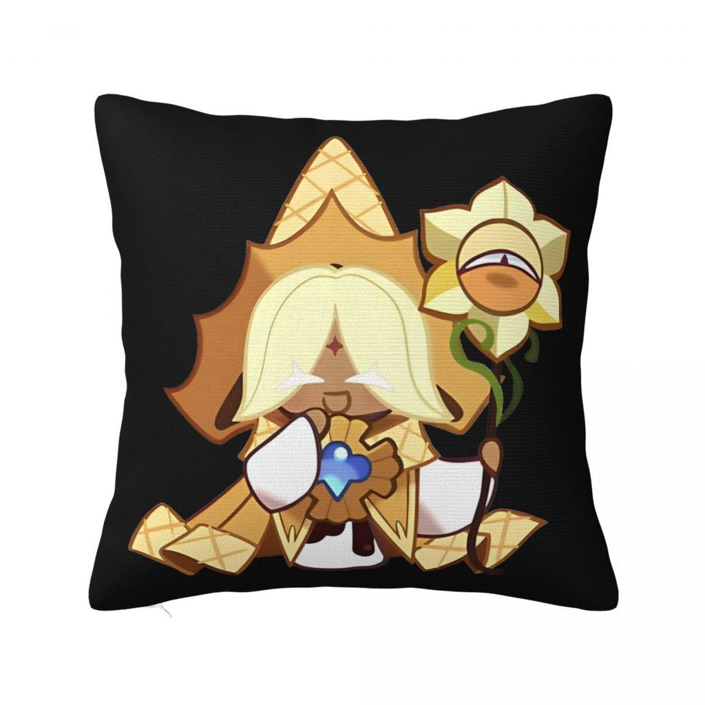 Shadow Milk Cookie Run Kingdom Pillowcases Polyester Couch Cute Cartoon Anime Cushion Case Cute Decor Throw Pillow Case 4040