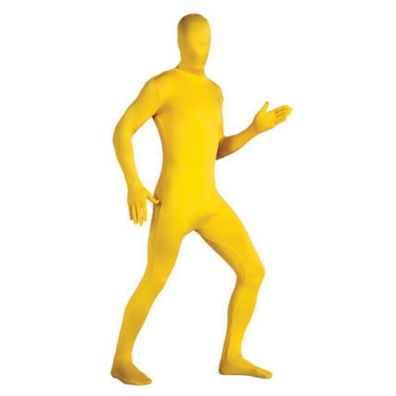 

50 000 Костюм на Хэллоуин Человек-невидимка Ниндзя Трико Сценический Костюм для Выступлений 190 жёлтый