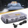 Car Emergency Signal Lamp Yellow 48LED Roof Top Strobe Lights Safety Warning Flashing Light Beacon For 12V 24V Car Trucks F5K1