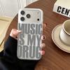 Girls Love My Swag Phone Case for iPhone 1716 15 14 13 12 11 Pro Max Plus Luxury Y2K Aesthetic Red Heart Soft Shockproof Cover