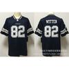 Camiseta Bordada de Rugby Estilo Dallas Cowboys de la NFL para Hombre Uniforme de Fútbol Top Ropa Casual para Fans